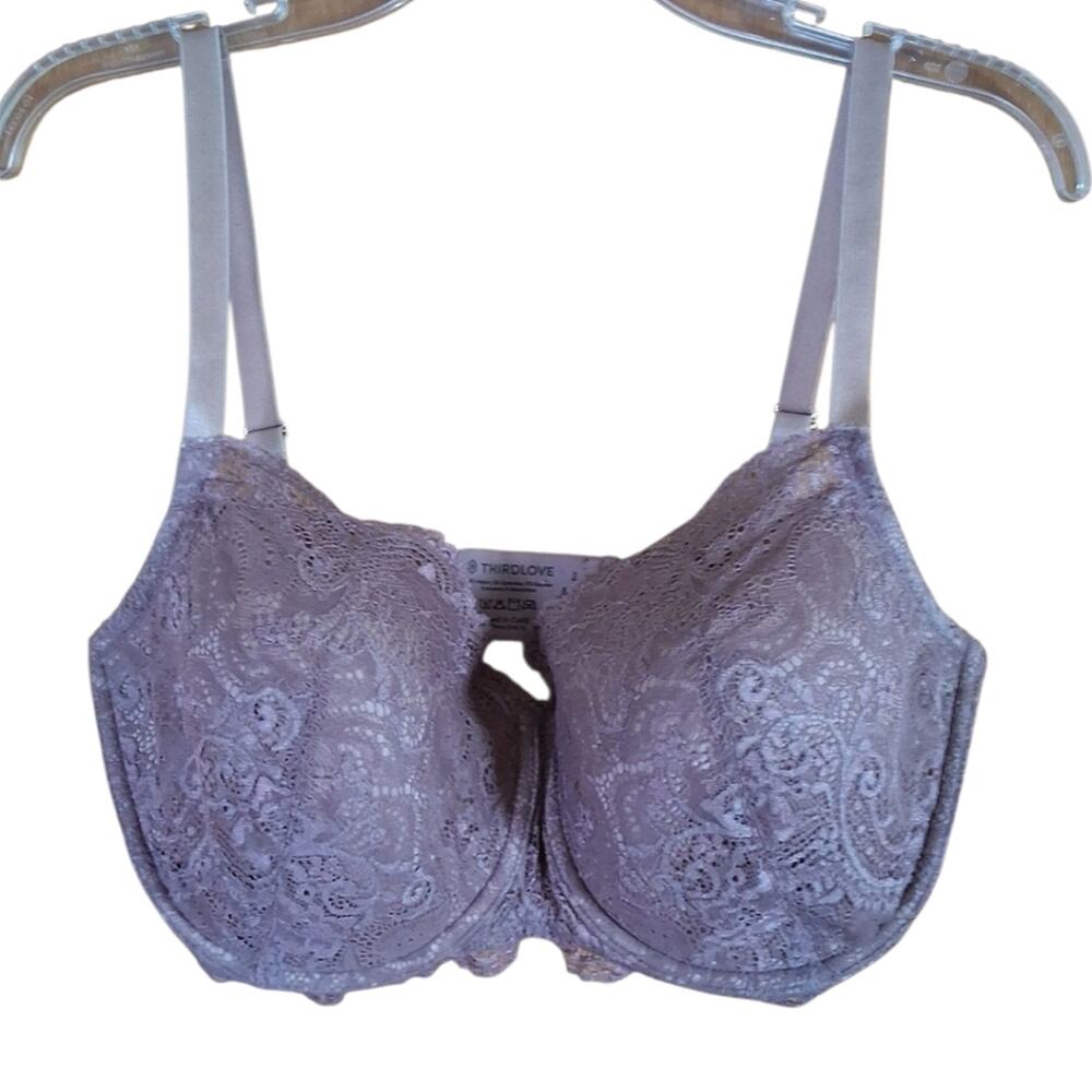 Thirdlove 24/7 Lace Balconette Bra Size 36F